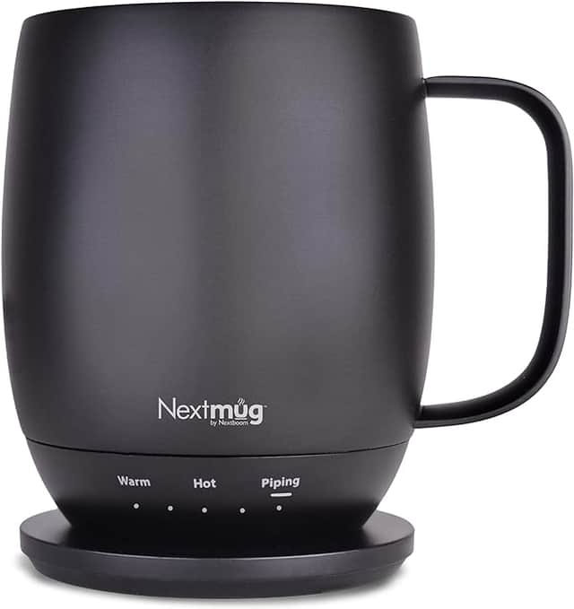 Nextmug - Temperature-Controlled, Self-Heating Coffee Mug