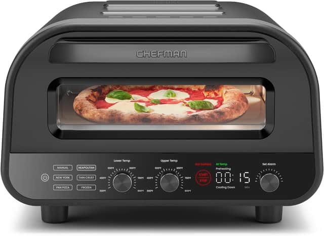 CHEFMAN Indoor Pizza Oven - Makes 12 Inch Pizzas in Minutes